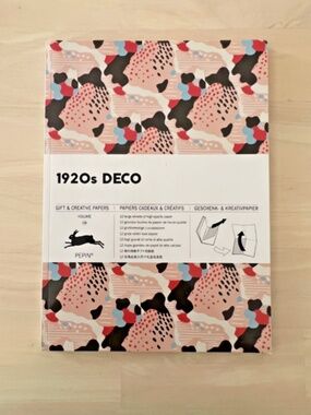 NEW Papercraft 1920s Art Deco Craft Paper | Scrapbook Paper | Wrapping Paper
